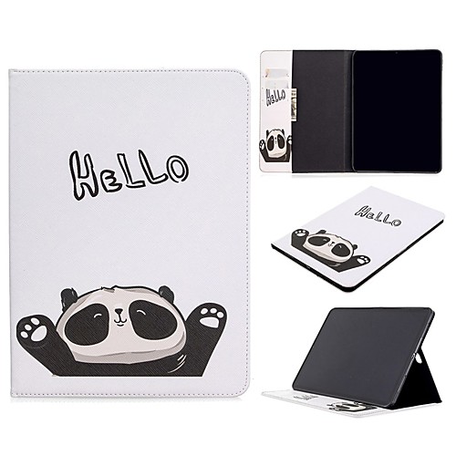 

Case For Apple iPad Air / iPad 4/3/2 / iPad Mini 3/2/1 Wallet / Card Holder / with Stand Full Body Cases Panda PU Leather