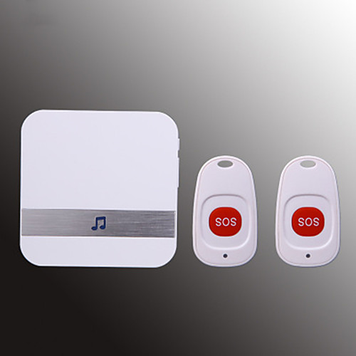 

CACAZI Security Old People/ Child /Patient Distress Help Pager Medical Call Panic Alert Home Safety Alarm Doorbell Call Ring