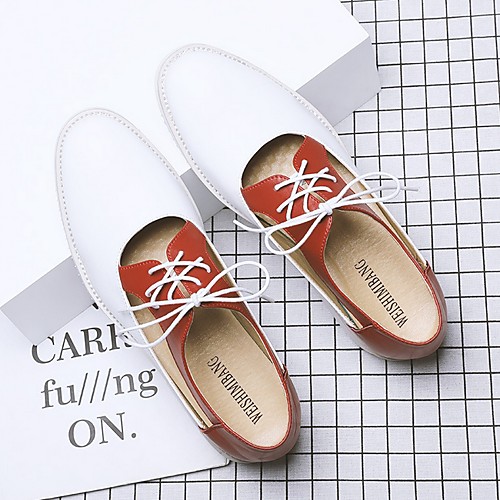 

Men's Summer Outdoor Oxfords PU Non-slipping White