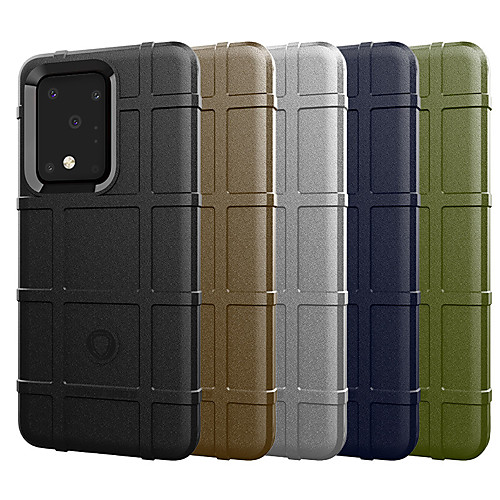 

Case For Samsung Galaxy S20/S20 Plus/S20 Ultra/S10E/S10 Plus/S10/Note 10/Note 10 Plus Shockproof Back Cover Solid Colored TPU