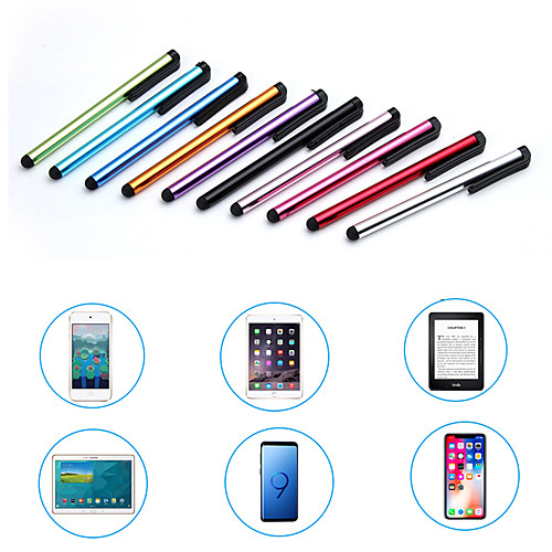 

10pcs Capacitive Screen Touch Pen Universal Tablet Mobile Phone Stylus for Drawing Writing Click Pen