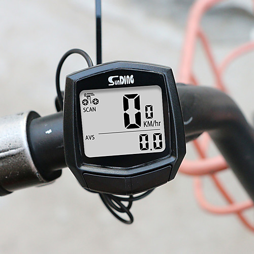 

SD-581A SunDING Bike Wired Computer Speedometer Odometer Cycling Bicycle Waterproof Measurable Temperature Stopwatch