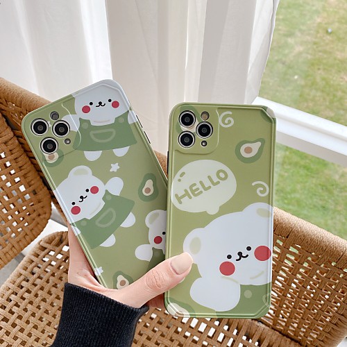 

Case For Apple iPhone 11 / iPhone 11 Pro / iPhone 11 Pro Max Shockproof Back Cover Cartoon TPU