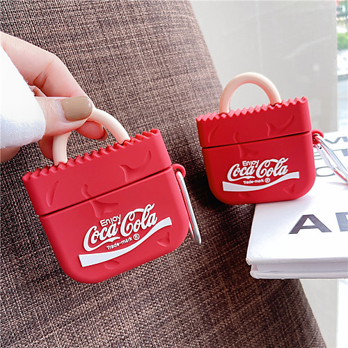 

Case For AirPods Dustproof / Cool / Lovely Headphone Case Soft