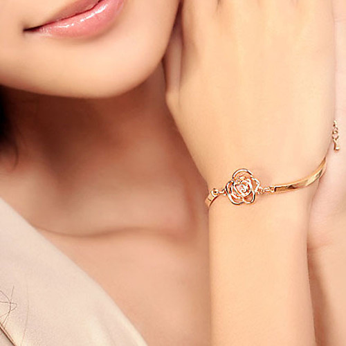 

Women's Bracelet Classic Wedding Birthday Vintage Theme European Trendy Casual / Sporty Ethnic French Alloy Bracelet Jewelry Gold / Silver For Date Festival