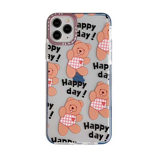 

Case For Apple iPhone 11 / iPhone 11 Pro / iPhone 11 Pro Max with Stand / IMD / Pattern Back Cover Animal / Cartoon TPU