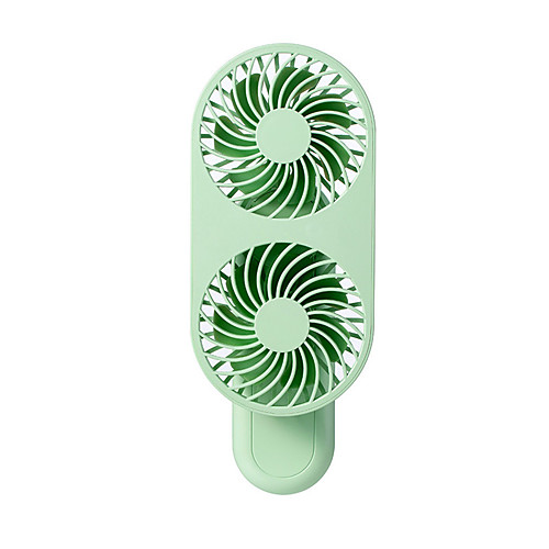 

Mini Double Table Desktop Fan USB Rechargeable Air Cooler Ventilator With Aromatherapy Fresh Air Portable Fan For Office/Home