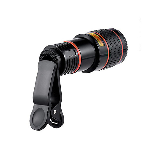 

Dropshipping Mobile Phone Camera Lens 8X Zoom Telephoto Lens External Telescope With Universal Clip for Smartphone