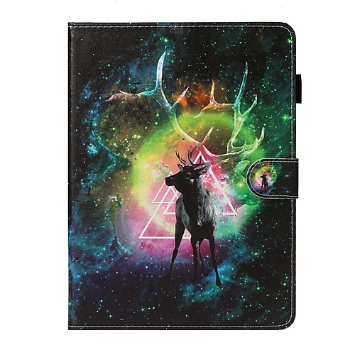 

Case For Apple iPad New Air 10.5 / iPad Mini 3/2/1/4/5 Card Holder / with Stand / Flip Full Body Cases Animal PU Leather For iPad 10.2 2019/Pro 11 2020/Pro 9.7/2017/2018