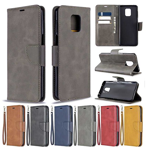 

Case For Xiaomi Redmi Note 8T/Redmi Note 9 Pro Max/CC9 Pro Wallet / Card Holder / with Stand Full Body Cases Solid Colored PU Leather For Xiaomi Note 10 Pro/Redmi 8/8A/K30/Note 9S/K20/Redmi Note 8 Pro