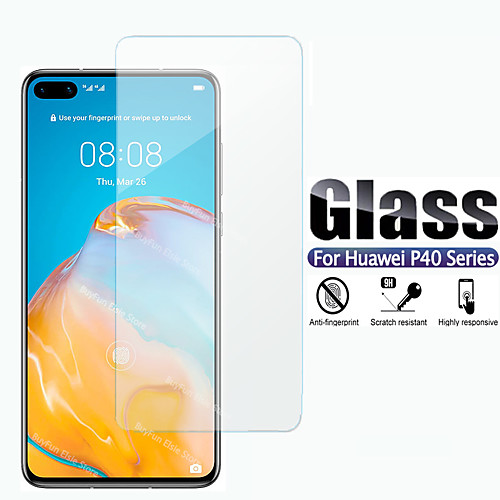 

HuaweiScreen ProtectorHUAWEI P40 High Definition (HD) Front Screen Protector 1 pc Tempered Glass