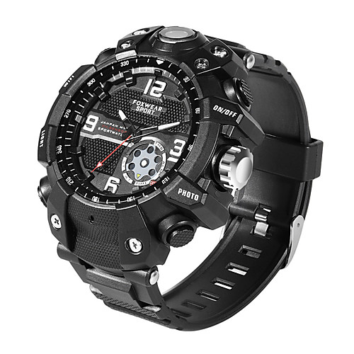 

KUPENG Unisex Digital Watch Digital Sporty Stylish Silicone Black Creative New Design Large Dial Analog Outdoor Fashion - Black Two Years Battery Life