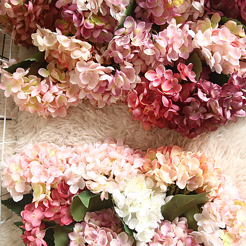 

46cm 14 Colors Hydrangea INS Simulation Home Decoration Wedding Wedding Bouquet 1 stick