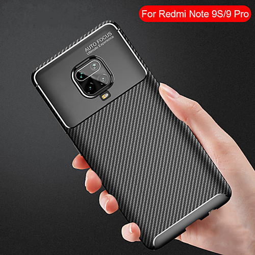 

For Xiaomi Redmi Note 9 / 9S / 9Pro / 9Pro Max / 8A / 7A Case Luxury Carbon Fiber TPU Soft Cover For Xiaomi Mi 10 / 10 Pro / 10 Lite / CC9 Pro / 9se / 9T / F1 Shockproof Back Case