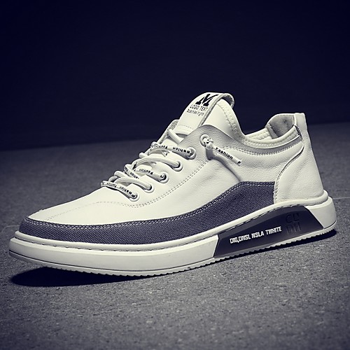 

Men's Summer Outdoor Sneakers PU Non-slipping White / Black