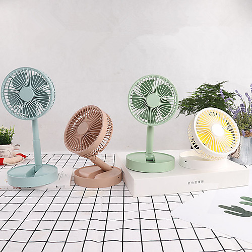 

Desktop Fan Electric Telescopic Folding Charging Desktop Computer Round Convenient Child Fan