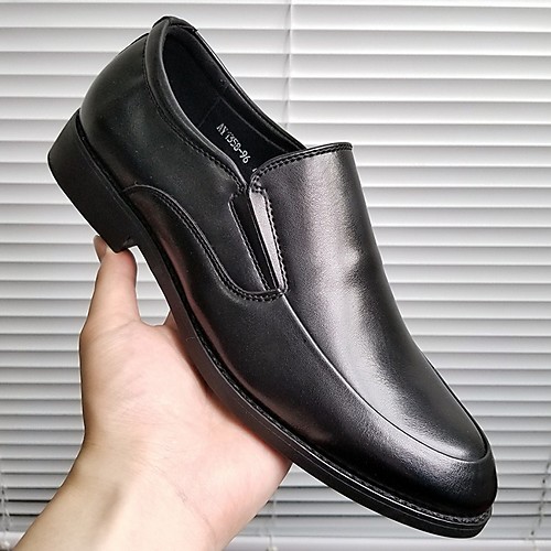 

Men's Spring & Summer Classic Daily Oxfords PU Brown / Black
