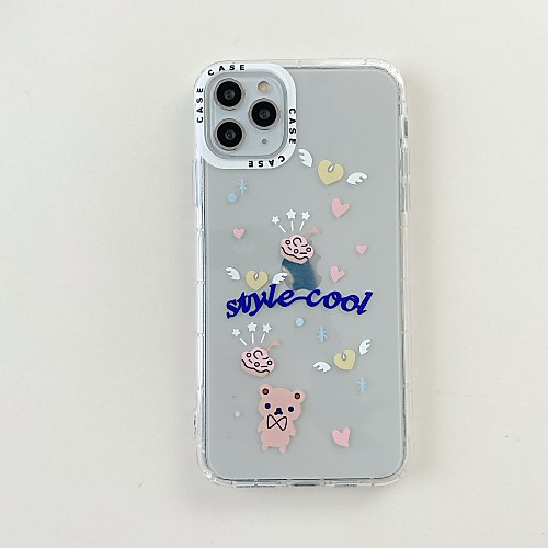 

Case For Apple iPhone 11 / iPhone 11 Pro / iPhone 11 Pro Max Shockproof Back Cover Cartoon TPU