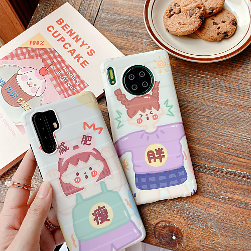 

Case For Huawei Huawei P20 / Huawei P20 Pro / Huawei P30 Shockproof Back Cover Cartoon TPU