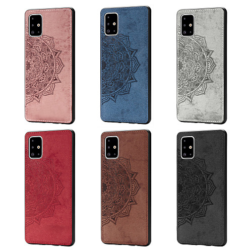 

Case For Samsung Galaxy Galaxy A10(2019) / Galaxy A30(2019) / Galaxy A50(2019) Pattern Back Cover Flower Oxford Cloth