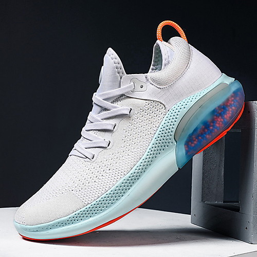 

Men's Spring / Fall Casual Daily Trainers / Athletic Shoes Tissage Volant Black / White / White / Orange
