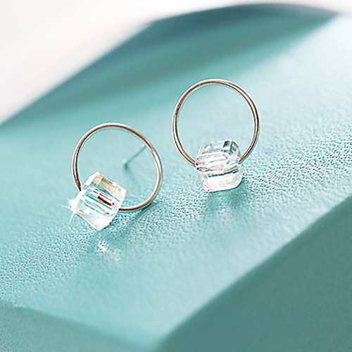 

Women's Earrings Holiday Wedding Birthday Romantic Earrings Jewelry Rose Gold / Gold / Silver For Date Street Festival 1 Pair