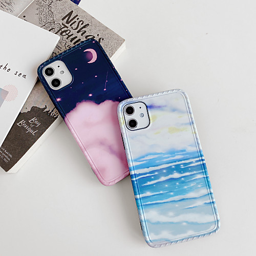 

Case For Apple iPhone 11 / iPhone 11 Pro / iPhone 11 Pro Max Shockproof Back Cover Scenery TPU