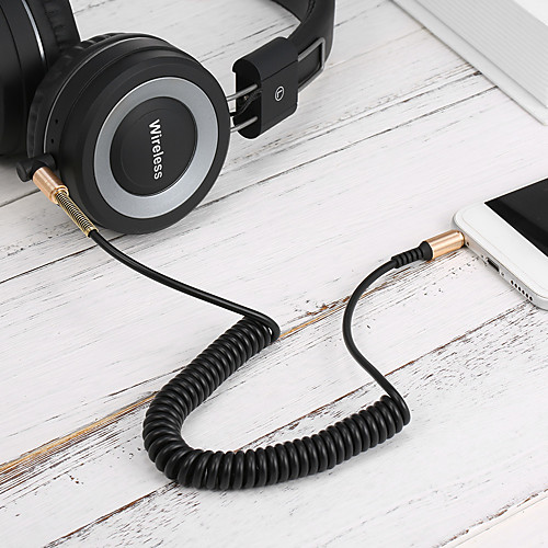 

3.5MM Audio Cable Male-Male AUX Cable Headphone Beats Earphone Speaker Phone Car Stereo AUX Cord Spring Audio Cable Z2