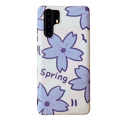 

Case For Huawei Huawei Nova 4 / Huawei P20 / Huawei P20 Pro Shockproof Back Cover Cartoon TPU