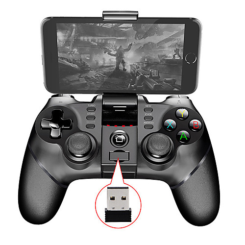 

9076 Batman Bluetooth Wireless Handle Gamepad for iPhone Xs max 8 plus 2.4G Receiver Support ps3 Game Console Joystick