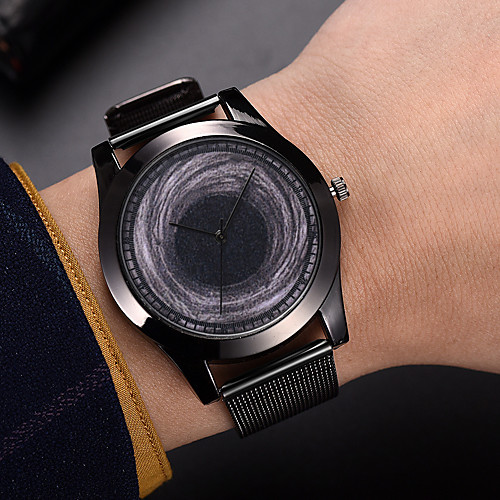 

Men's Dress Watch Quartz Formal Style Modern Style Black Casual Watch Cool Analog Casual Fashion - Black