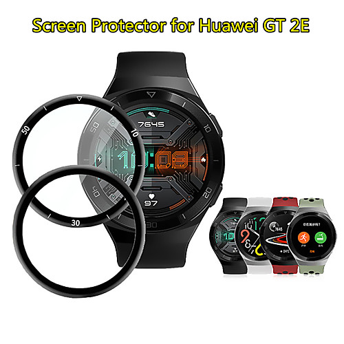 

5 PCS Screen Protector for Huawei GT 2E Sport/Active Anti-Scratch 3D Protective Full Coverage Tempered Glass Screen Film