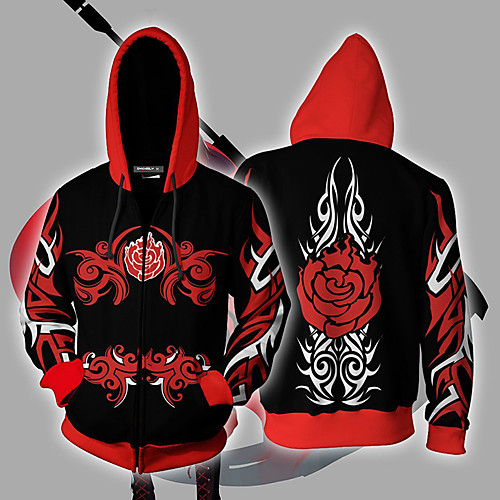 

Inspired by RWBY Cosplay Costume Hoodie Polyster Print Printing Hoodie For Men's / Women's