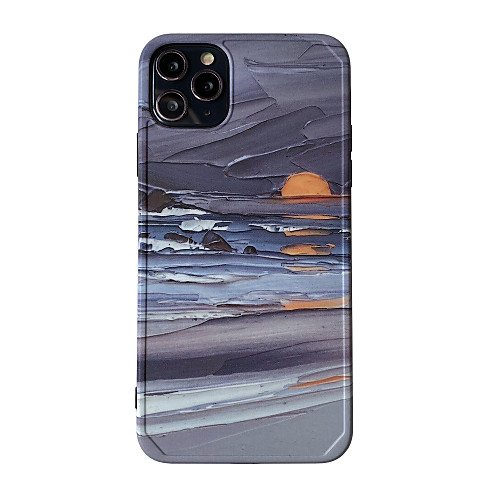 

Case For Apple iphone 11/pro11proMax/x/XS/XR/XSMax/8p/8/7P/7/SE(2020)Cover TPU Scenery soft shell iphone case set