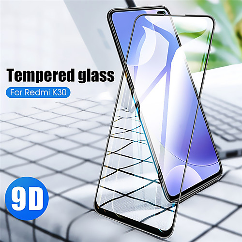 

Screen Protector for Xiaomi Redmi K30/K30 Pro Full Tempered Glass Front Screen Protector High Definition (HD) / 9H Hardness