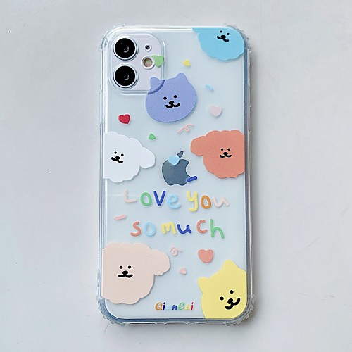 

Case For Apple iPhone 11 / iPhone 11 Pro / iPhone 11 Pro Max Shockproof Back Cover Cartoon TPU
