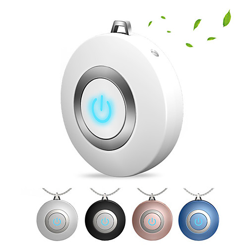 

Wearable Air Purifier Necklace Mini Portable USB Air Cleaner Negative Ion Generator Low Noise Air Freshener Fight flu