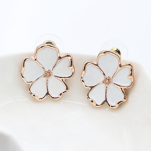 

Women's Earrings Holiday Wedding Birthday Romantic Earrings Jewelry Gold For Date Street Festival 1 Pair