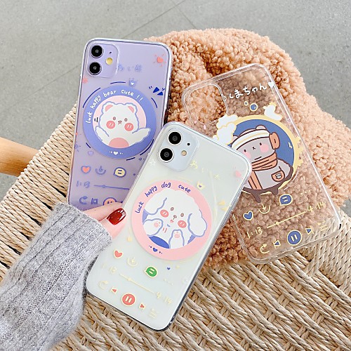 

Case For Apple iPhone 11 / iPhone 11 Pro / iPhone 11 Pro Max Shockproof Back Cover Cartoon TPU