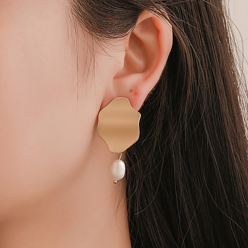 

Women's Earrings Holiday Wedding Birthday Romantic Earrings Jewelry Gold For Date Street Festival 1 Pair