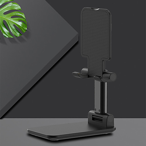 

Stylish Appearance Mobile Phone Support Desktop Live Tablet Support Folding Lifting Telescopic Metal Bracket