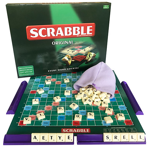 

Board Game Scrabble Plastic Kid's Adults' Unisex Toys Gifts