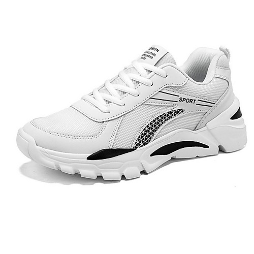 

Men's Summer Outdoor Trainers / Athletic Shoes Synthetics White / Black / Red
