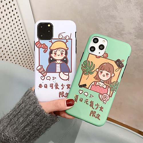 

Apple scene picture iPhone 11 11 Pro 11 Pro max cute girl pattern IMD process TPU material precision hole phone case