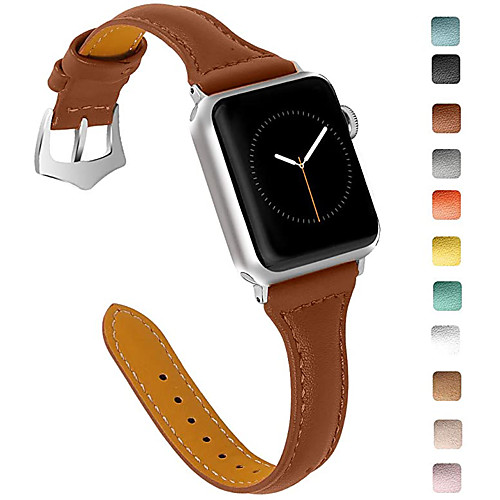 

Watch Band for Apple Watch Series 4 / Apple Watch Series 4/3/2/1 / Apple Watch Series 3 Apple Leather Loop Genuine Leather Wrist Strap