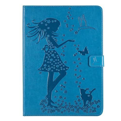 

Case For Apple iPad New Air 10.5/iPad Mini 3/2/1/4/5 Wallet / Card Holder / with Stand Full Body Cases Solid Colored / Sexy Lady PU Leather For iPad 10.2 2019/Pro 11 2020/Pro 9.7/2017/2018/iPad 2/3/4
