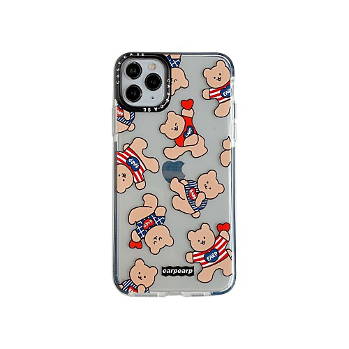 

Case For Apple iPhone 11 / iPhone 11 Pro / iPhone 11 Pro Max Pattern Back Cover Animal / Cartoon TPU