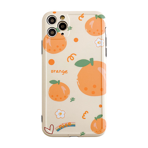 

Phone Case For Apple Back Cover iPhone 11 Pro Max SE 2020 X XR XS Max 8 7 6 Shockproof Ultra-thin Fruit TPU