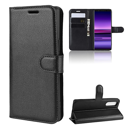 

For Sony Xperia 1/Sony Xperia 5/Sony Xperia 10 Litchi Texture Horizontal Flip Leather Case with Wallet & Holder & Card Slots