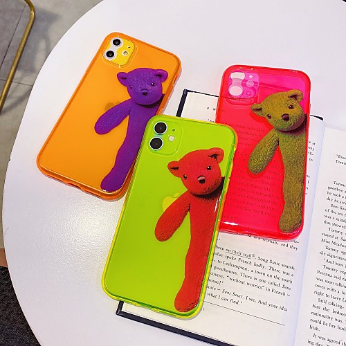 

Case For Apple iPhone 11 / iPhone 11 Pro / iPhone 11 Pro Max Shockproof Back Cover Cartoon TPU